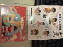收到官方送的明信片啦